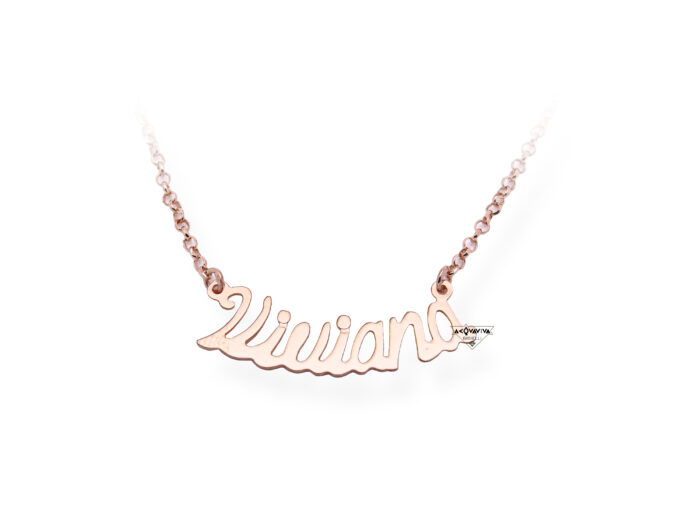 Collana personalizzabile con argento piccoli - LeBdor - CL162/2