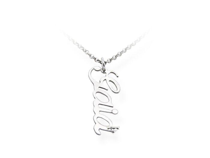 Collana personalizzabile in argento - LeBdor - CL162/3