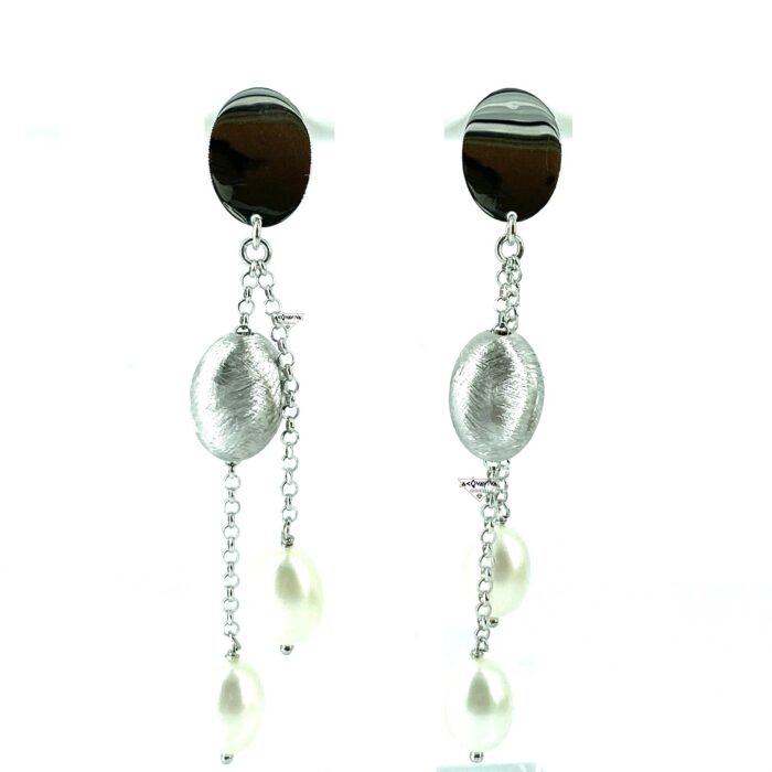 Orecchini pendenti con perle - Soara Pendant earrings with pearls - Soara Anhänger Ohrringe mit Perlen - Soara Boucles d'oreilles pendantes avec perles - Soara Pendientes colgantes con perlas - Soara