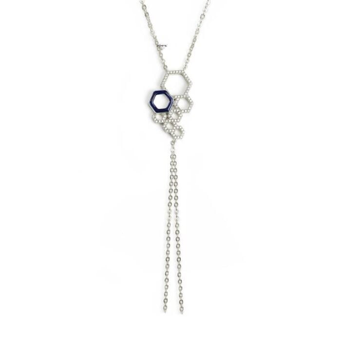 Collana con  alveare - Life - CA08339RH - Misis - immagine 4