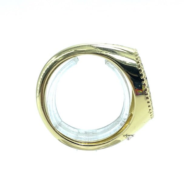 Anello con iniziale color oro - Misis - AN03526PL - Imagen 3